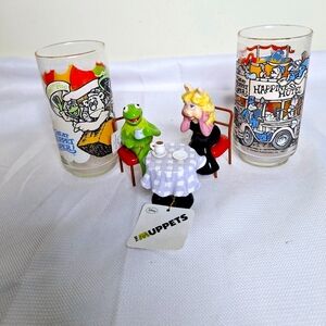 Vintage Muppets "The Great Muppet Caper" 1981 McDonald's Drinking glasses.